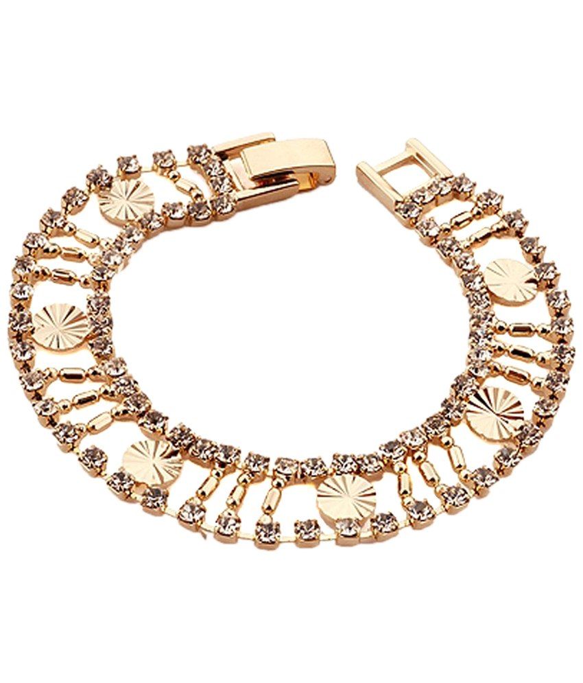 Jewelora Exquisite Gold Plated Bracelet For Women Buy Jewelora
