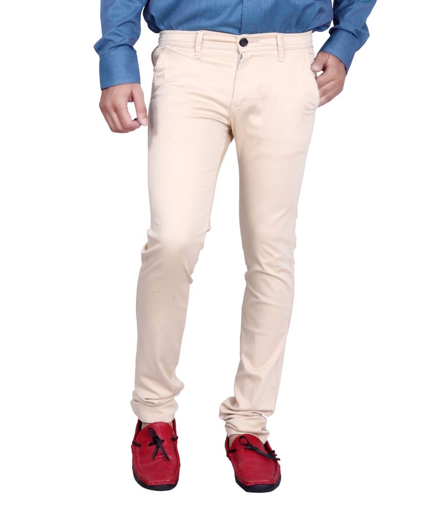 cream colour chinos combination