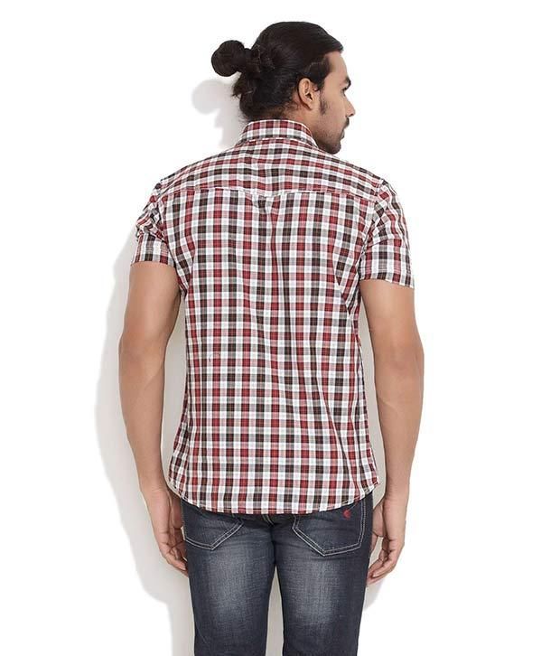 wrangler half sleeve shirts