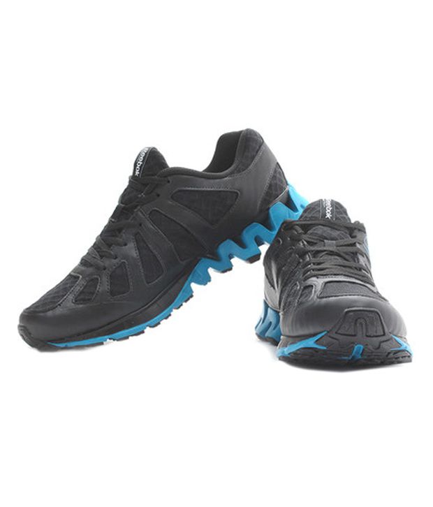 Reebok Black Mesh/textile Sport Shoes 