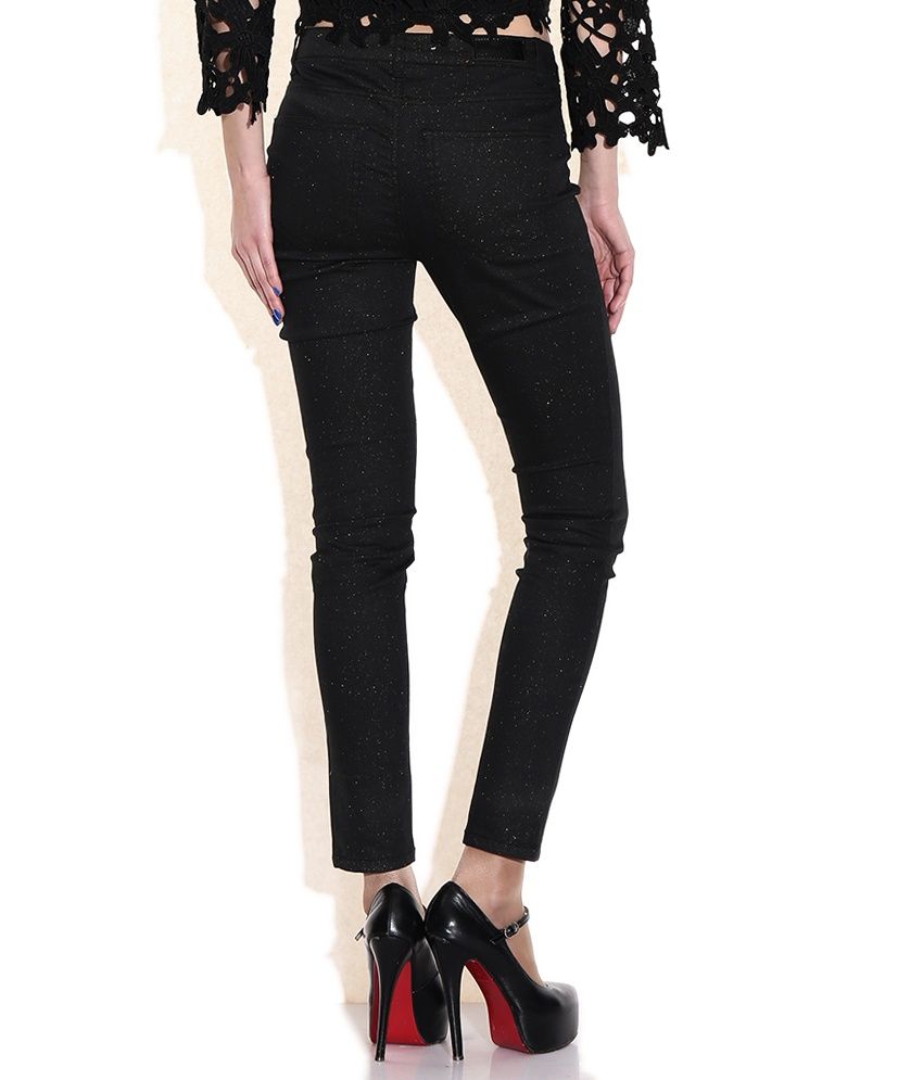 vero moda black jeggings