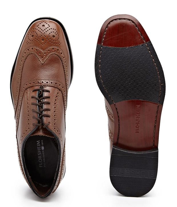 Florsheim Brown Formal Shoes Price in India- Buy Florsheim Brown Formal ...