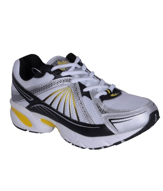 Allen Cooper White Sports Shoe For Men 