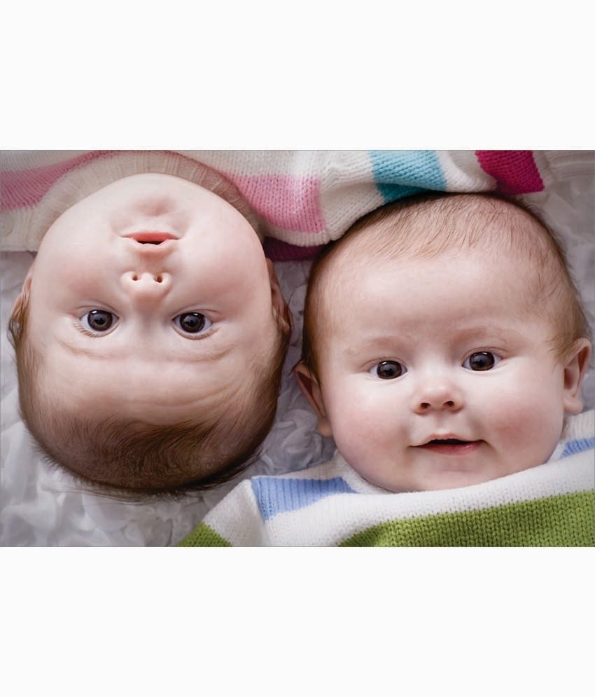 two cute babies