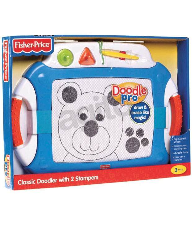 Fisherprice Doodle Pro Classic Doodler With 2 Stampers