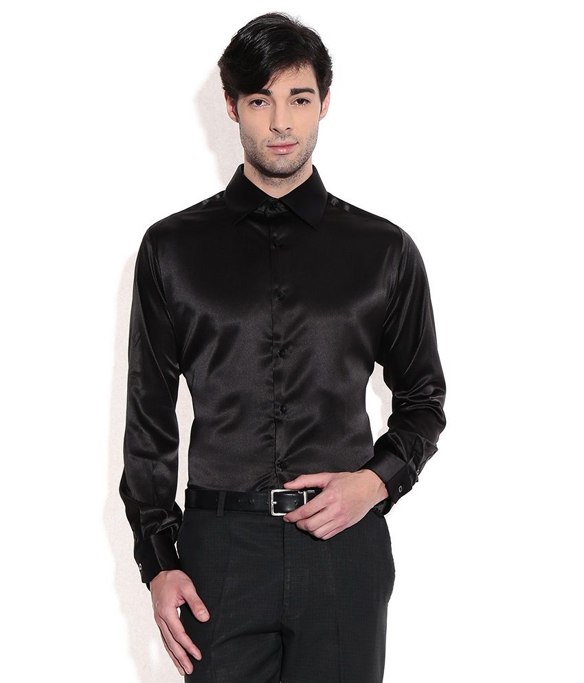 black shirt for party wear