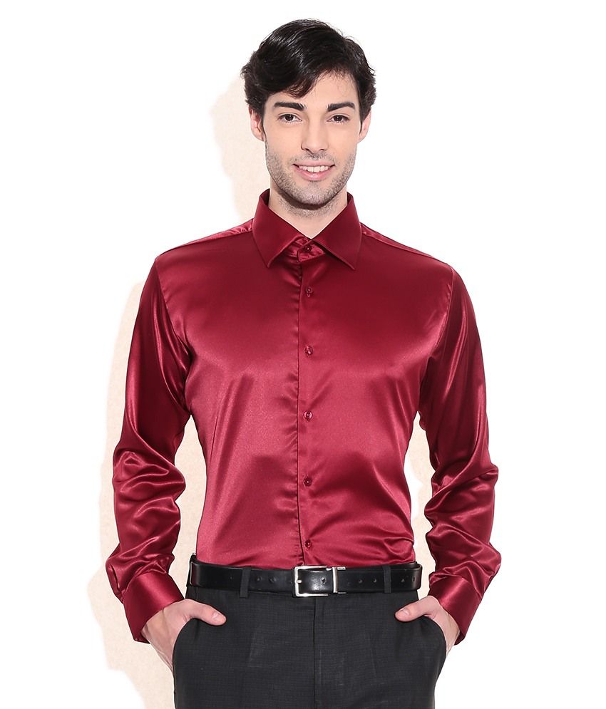 red party wear shirt