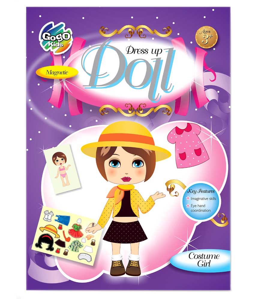 Gogo Kids Chitra Dress Up Doll Costume Girl Buy Gogo Kids Chitra Dress Up