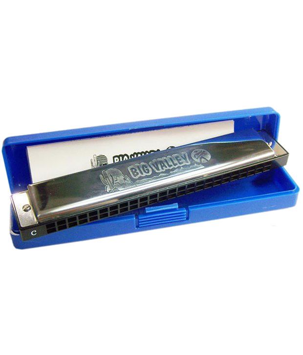 Hohner New Mouth Organ Big Valley Germany Harmonica Key Of C 24 Holes ...