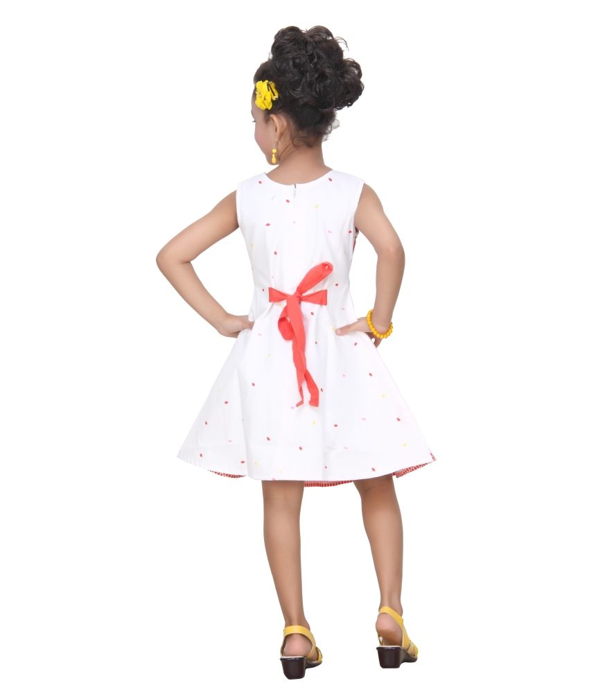 spring and summer white frocks