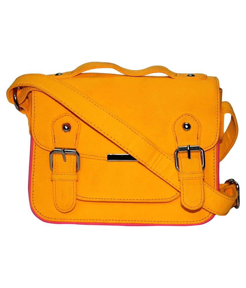 hermes orange sling bag