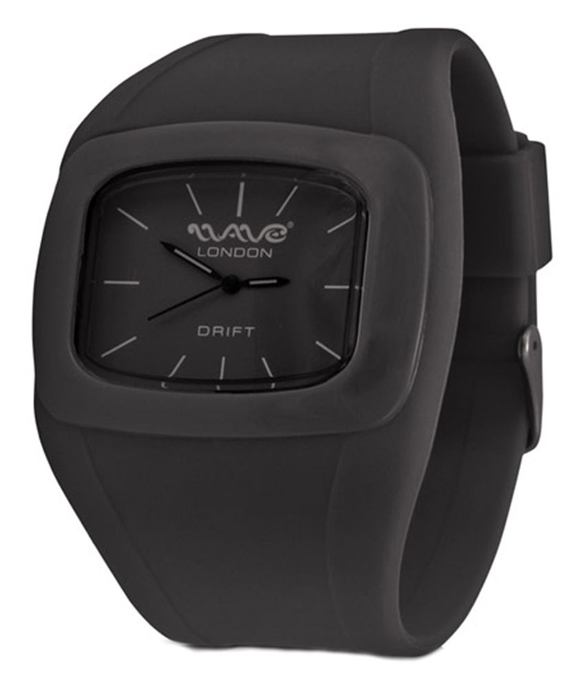 Wave London Drift Black Watch Wl Dft Bk Price In India Buy Wave London Drift Black Watch Wl Dft Bk Online At Snapdeal