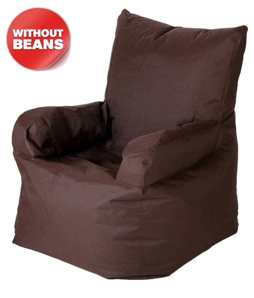 Biggie Bean Bag Arm Chair Xxxl Size Brown (only Cover) Buy Biggie