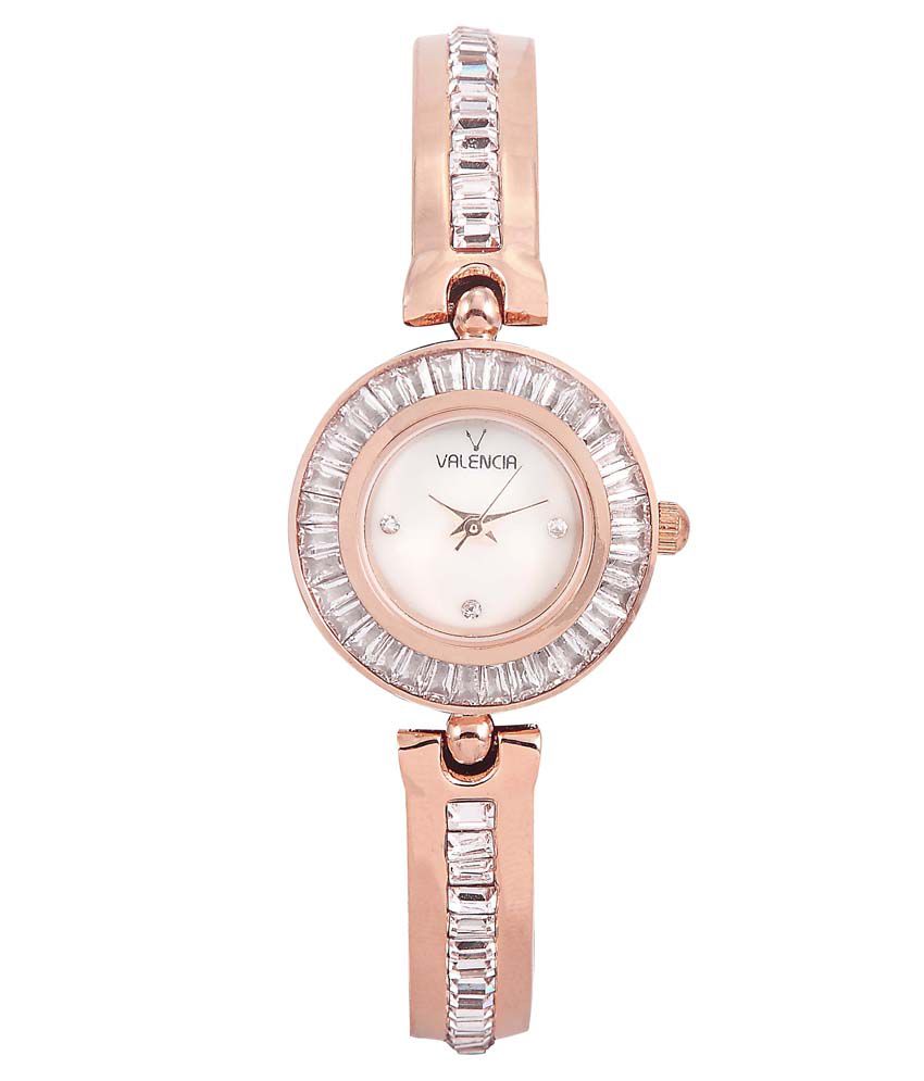 Valencia Analog Mother of Pearl dial Women's Watch - VAL.048.RSG Price ...