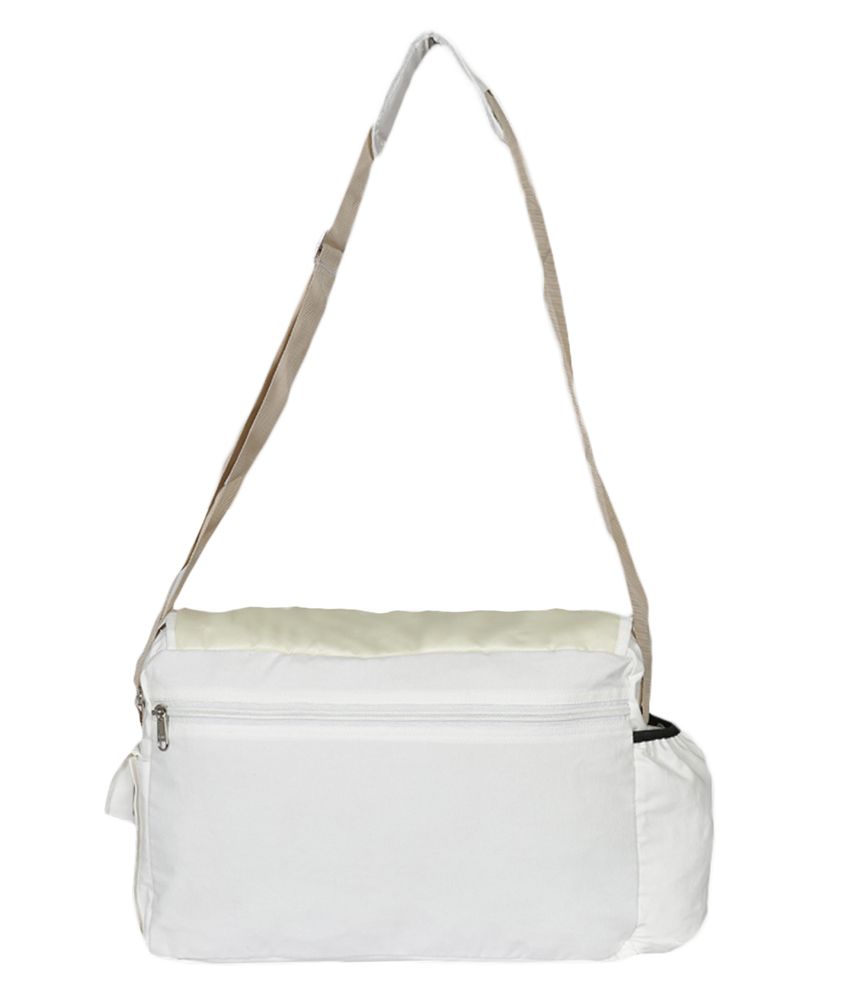 Imagica Off White Canvas Sling Bags - Buy Imagica Off White Canvas ...