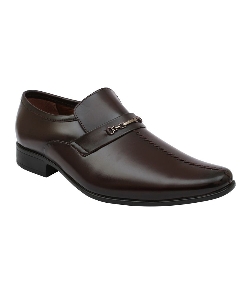 Lord's Maroon Formal Shoes Price in India- Buy Lord's Maroon Formal ...