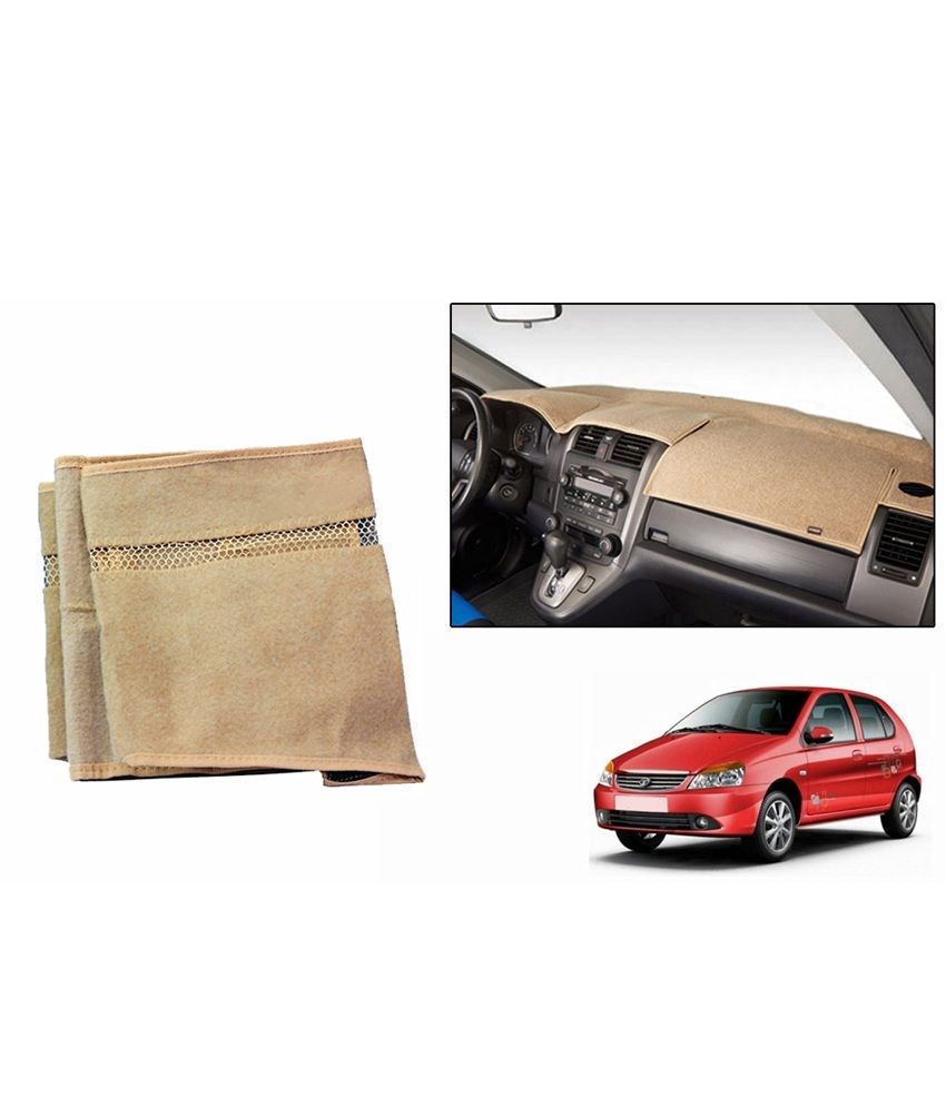 Speedwav Car Dashboard Carpet Style Beigetata Indica Vista Buy Speedwav Car Dashboard Carpet