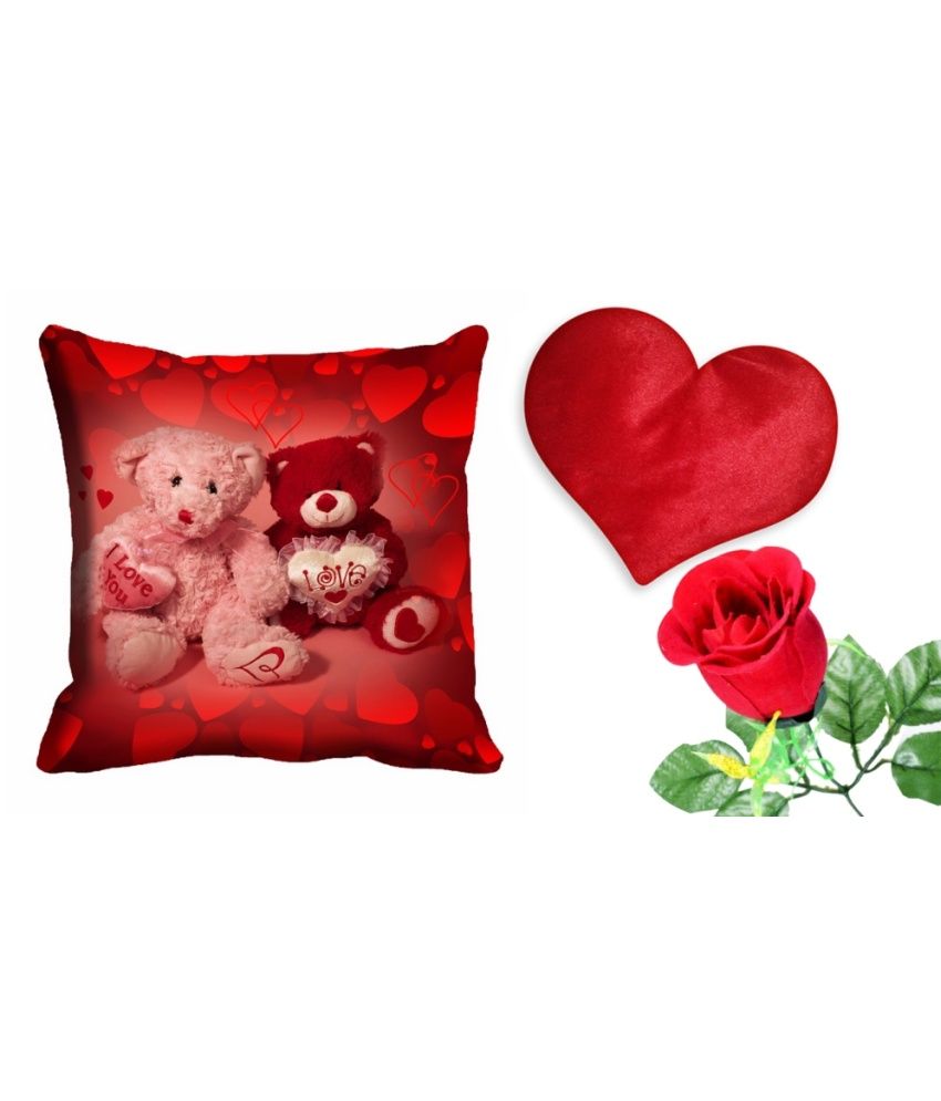 teddy bear blush cuddle cushion