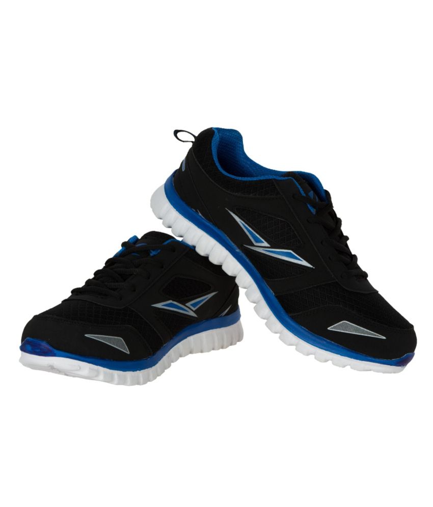 Zovi Black Sport Shoes - Buy Zovi Black Sport Shoes Online at Best ...