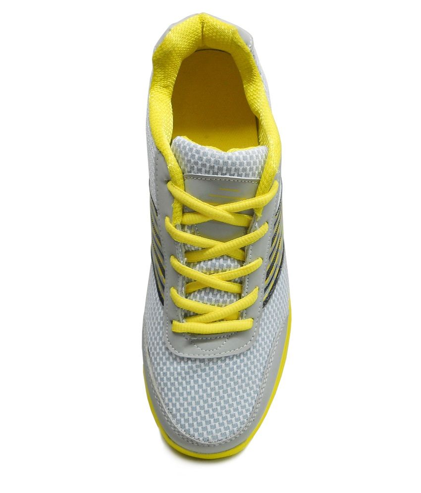 Fast Trax Yellow And Grey Mens Sports Shoes - Buy Fast ...