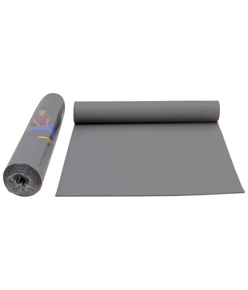 Burn Gray Yoga & Exercise Mat for Home & Gym Buy Online at Best Price