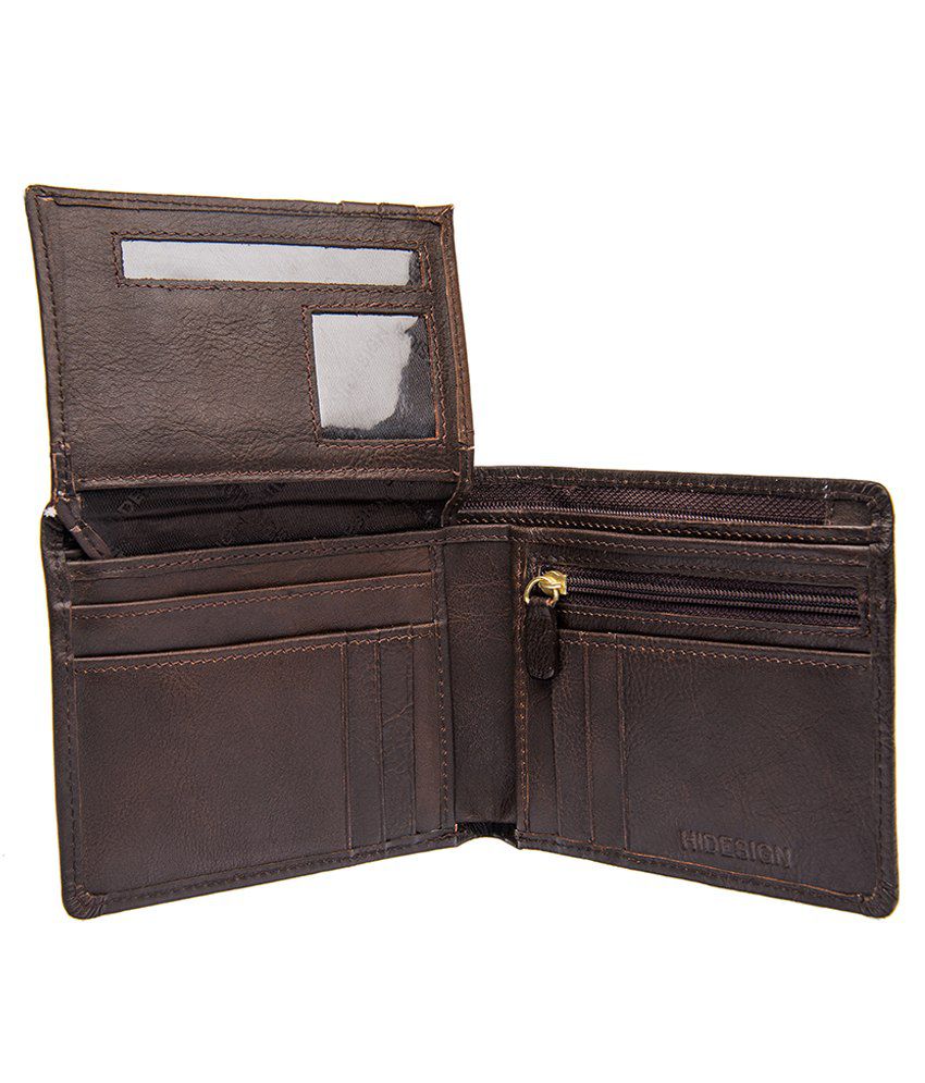 Hidesign L107 Brown Mens Wallet: Buy Online at Low Price in India ...