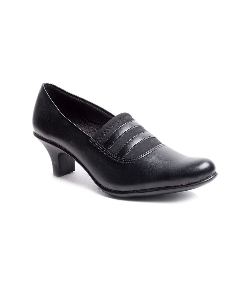 Pandora 15 Black Synthetic Leather Stylish Casual Shoes Price in India ...