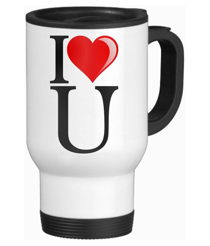 Tiedribbons I Love You Gifts For Girlfriend Travel Mug 450 Ml Buy Online At Best Price In India Snapdeal