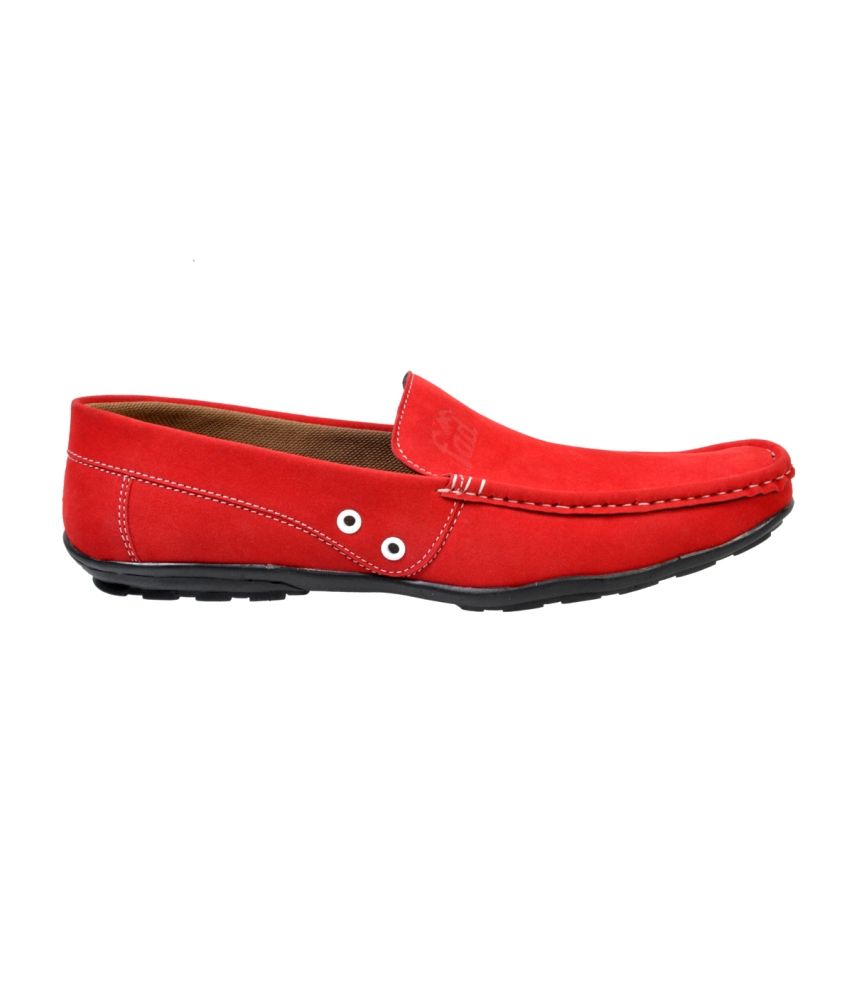 FAD Red Mens Loafers Buy FAD Red Mens Loafers Online at Best Prices