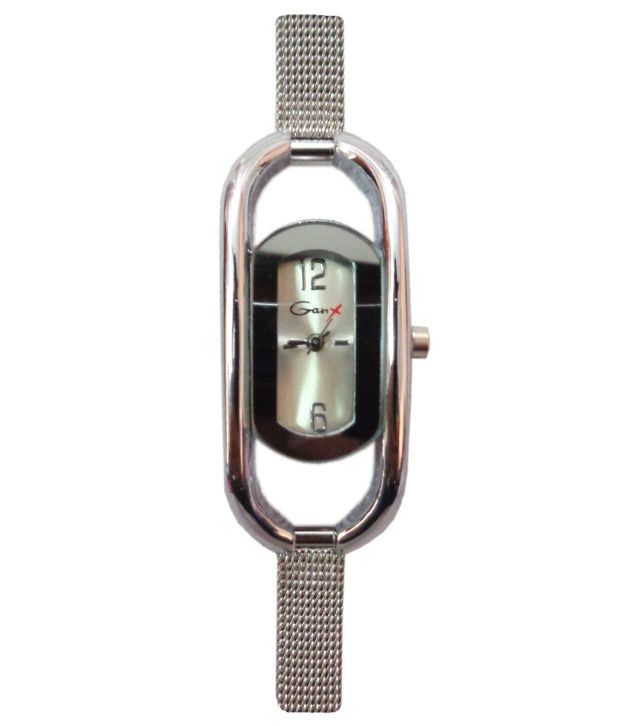 genx steel wrist watch for womens