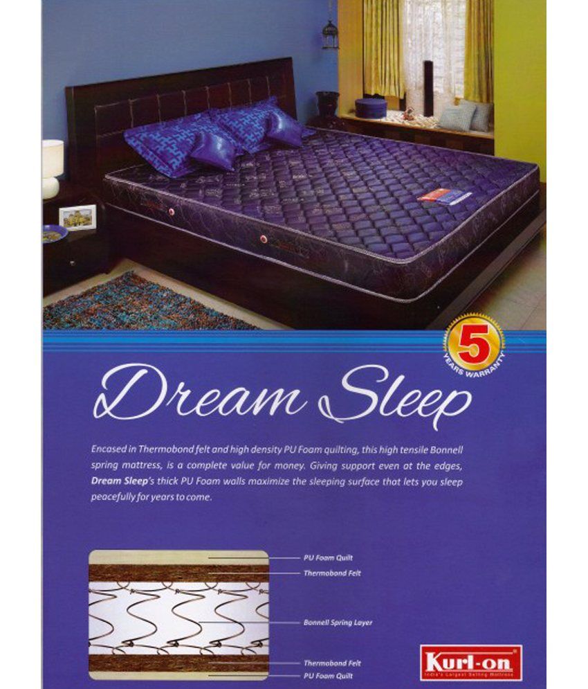Kurlon Dreamsleep Bonnell Spring Mattress Buy Kurlon Dreamsleep