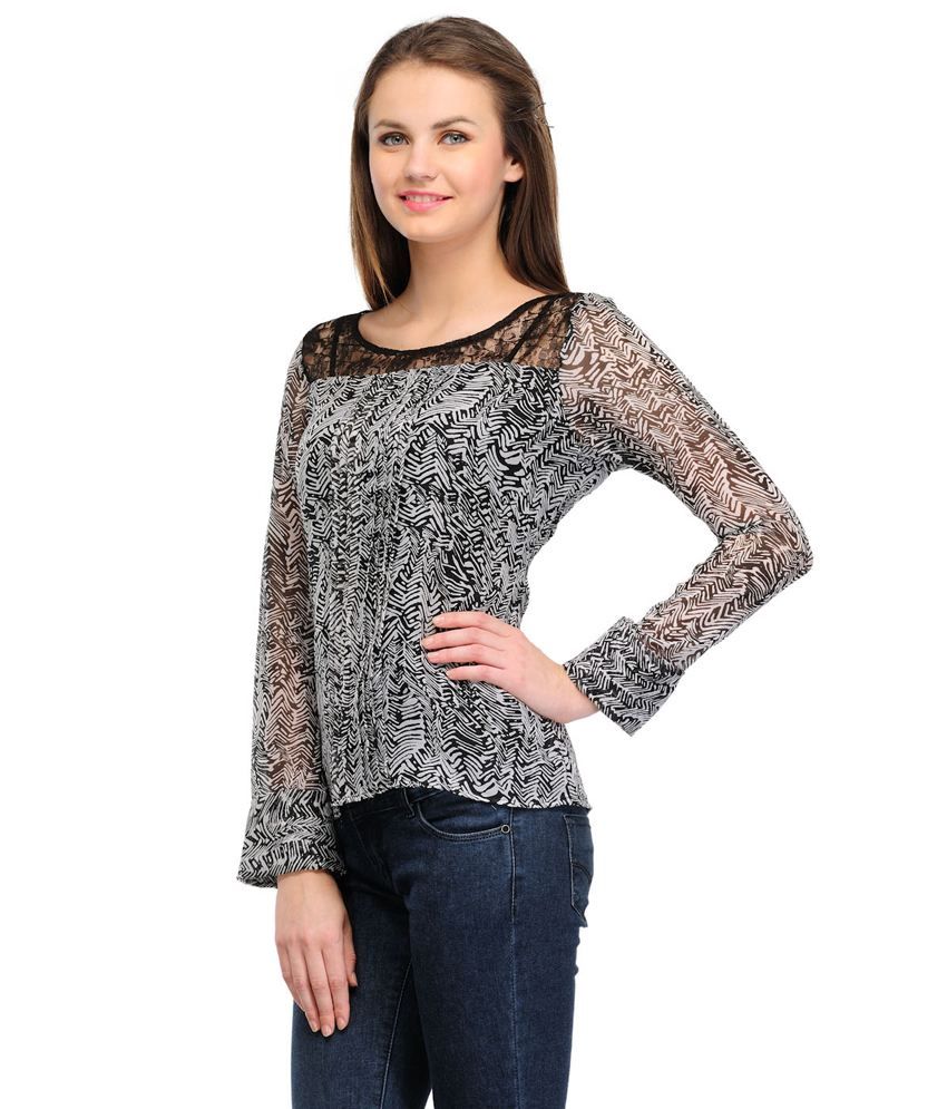 Pride N Passion Lace Pintex Top - Buy Pride N Passion Lace Pintex Top ...