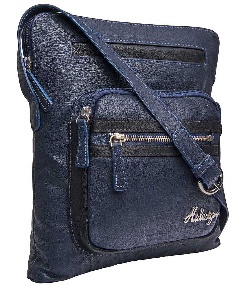 Hidesign CUPID 01 Blue Sling Bag Buy Hidesign CUPID 01 Blue Sling Bag