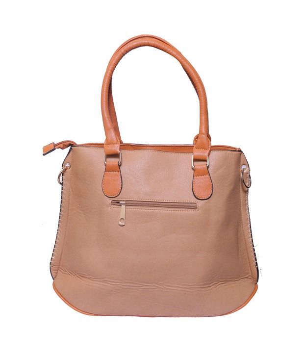 Trendie- Tan Colour Bag - Buy Trendie- Tan Colour Bag Online at Best ...