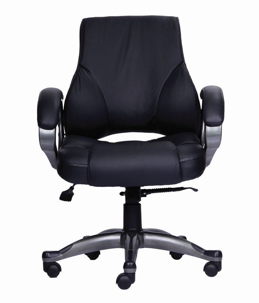 Durian Executive Mid Back Chair Black - Buy Durian ...
