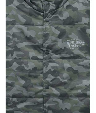 Pepe Jeans Camouflage Jacket Discount 