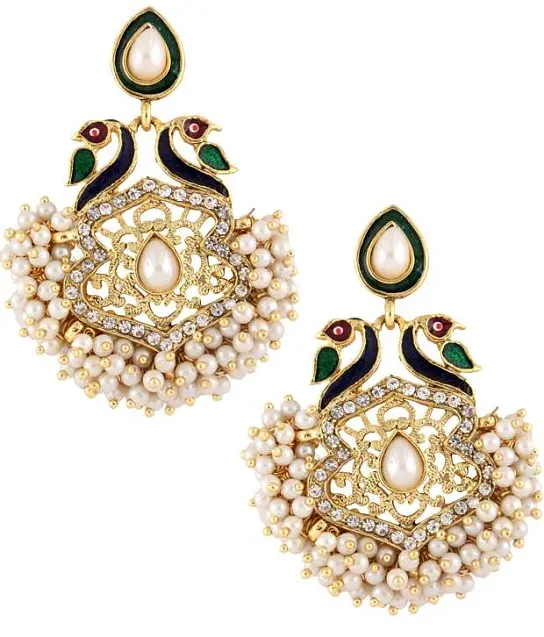 Snapdeal pearl earrings sale