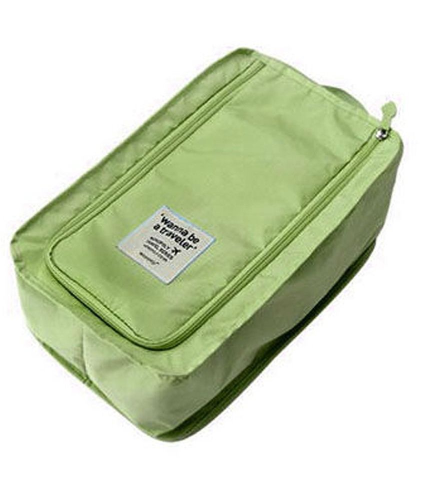 Buy Mangalam Waterproof Travel Shoe Bag Green at Best Buy Mangalam Waterproof Travel Shoe Bag Green at Best