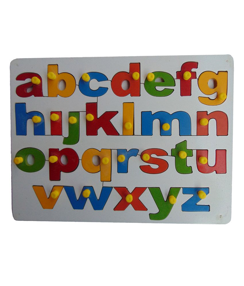 Easyteach English Alphabet Puzzle- Small - Buy Easyteach English ...
