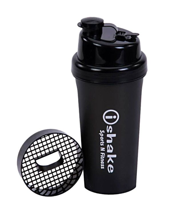 ishake shaker bottle 500 ml - black: buy ishake shaker