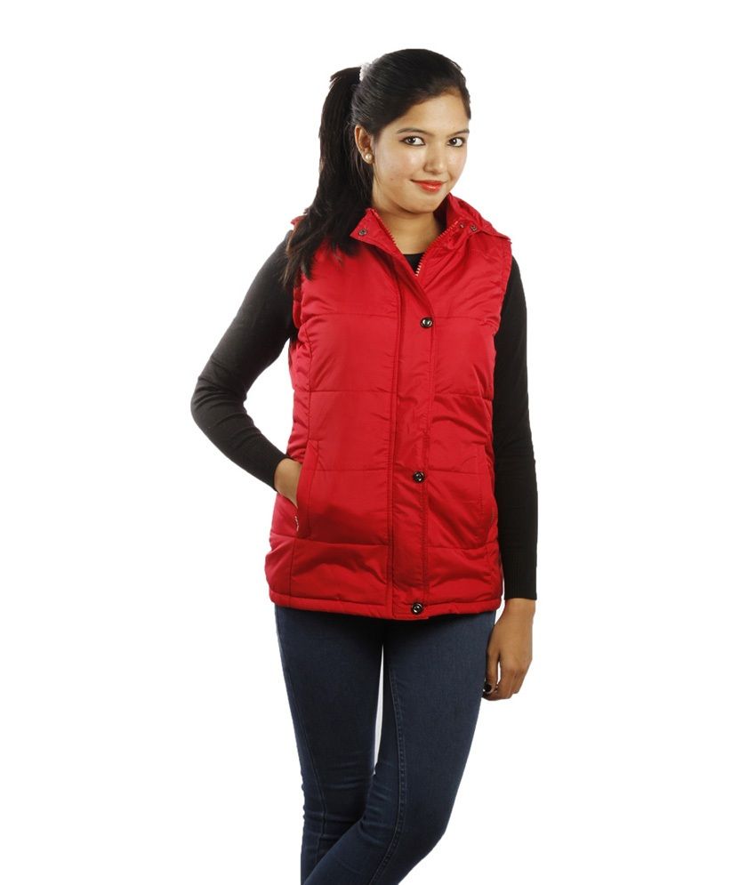 Red Nylon Jackets 83