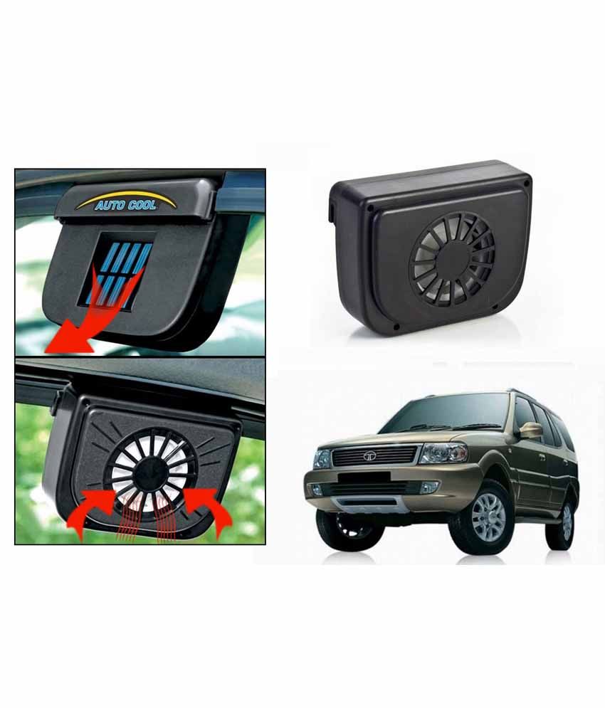Auto Cool Car Solar Powered Side Window Cooling Fantata Safari Dicor 2