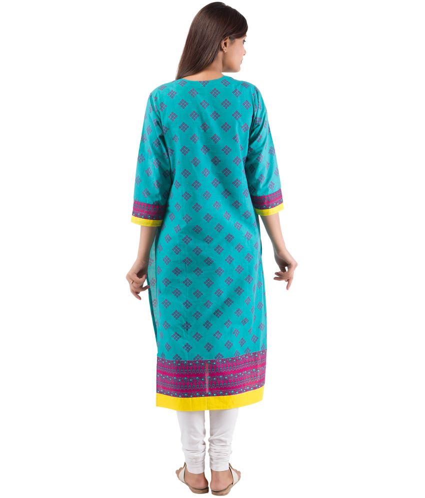 Rash Collection Pink Plain Cotton Round Neck Full Sleeves Long Kurti Buy Rash Collection Pink