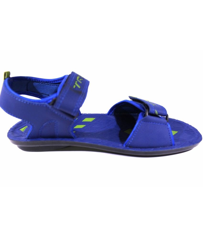 TRV Blue Floater Sandals Buy TRV Blue Floater Sandals Online at Best