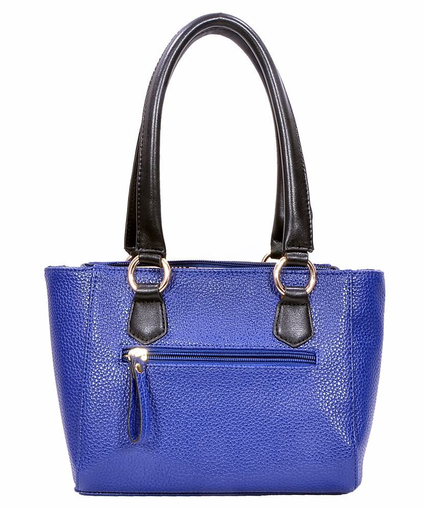 Lavie L07111191136 Blue Tote Bags - Buy Lavie L07111191136 Blue Tote Bags Online at Best Prices ...