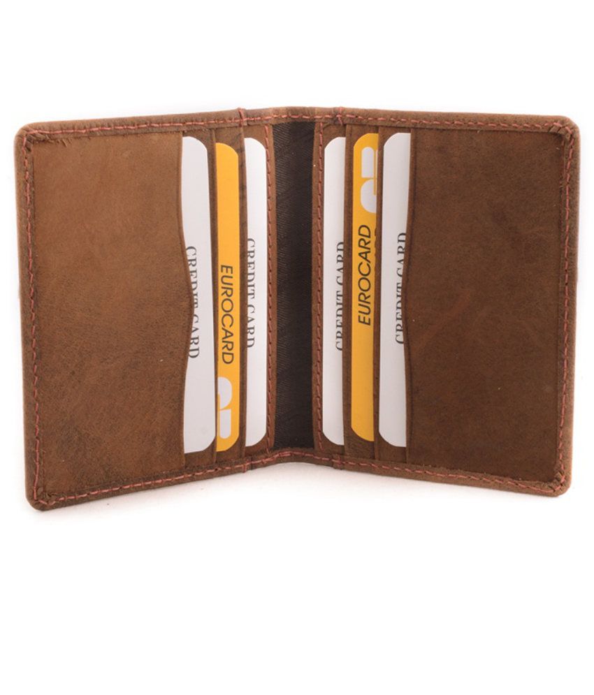 Route Casual Leather Card Holder: Buy Online at Low Price in India ...