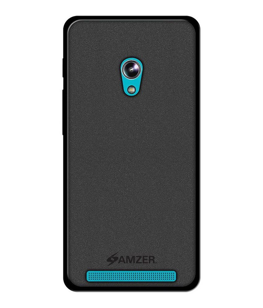 Amzer Black Back Cover Case For Asus Zenfone 4 A450cg 
