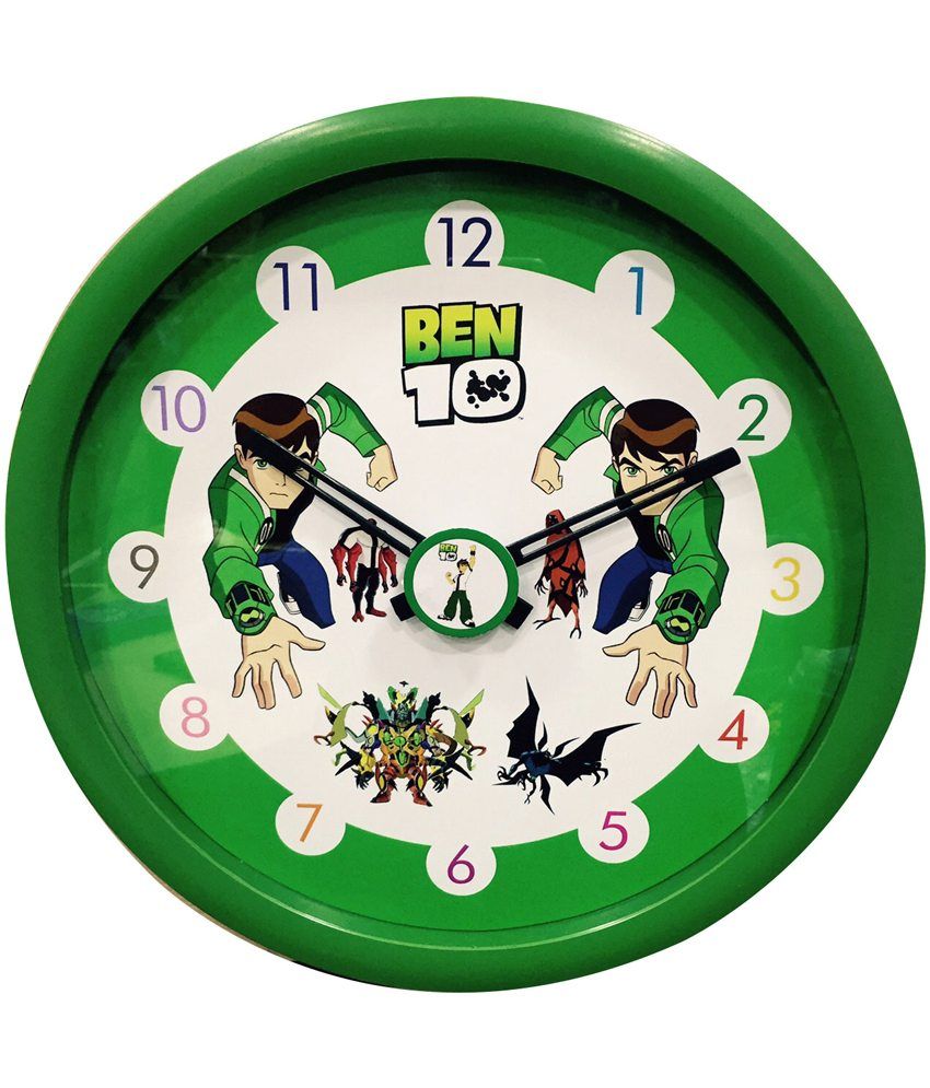 Teleo India Private Limited Ben 10 Wall Clock With Multi Color Buy Teleo India Private Limited Ben 10 Wall Clock With Multi Color At Best Price In India On Snapdeal