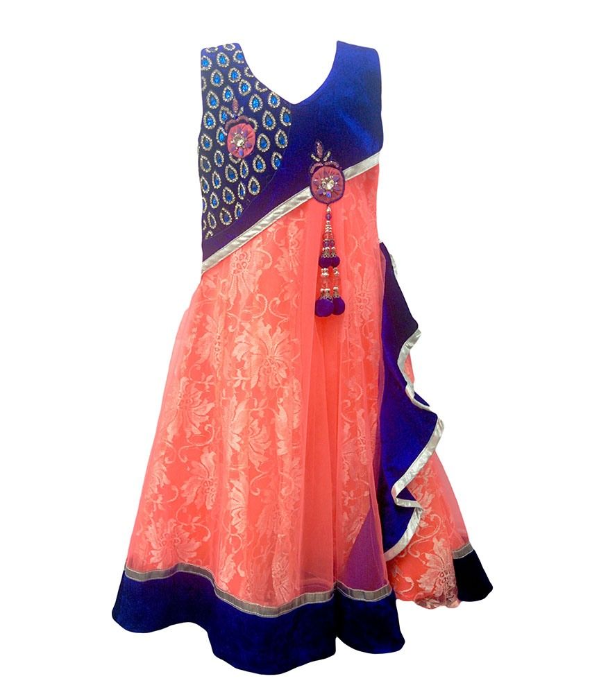 Choice Clothing Orange Gowns Buy Choice Clothing Orange Gowns Online at Low Price Snapdeal
