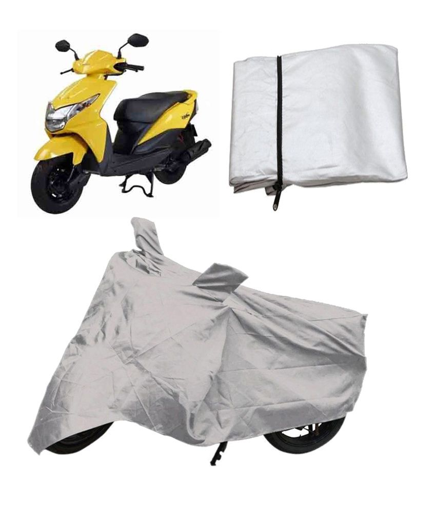 Bike Body Cover Silver For Honda Dio 110 Scooty Buy